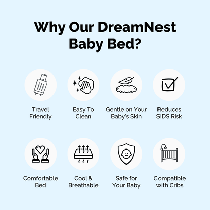 DreamNest™ - The Ultimate Baby Bed