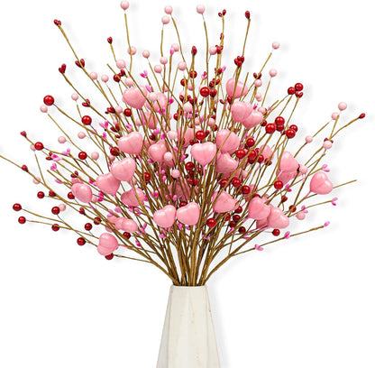 Heart Berry Stems Set